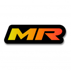 Lit Logos Mitsubishi Lancer Mr RGB Badge